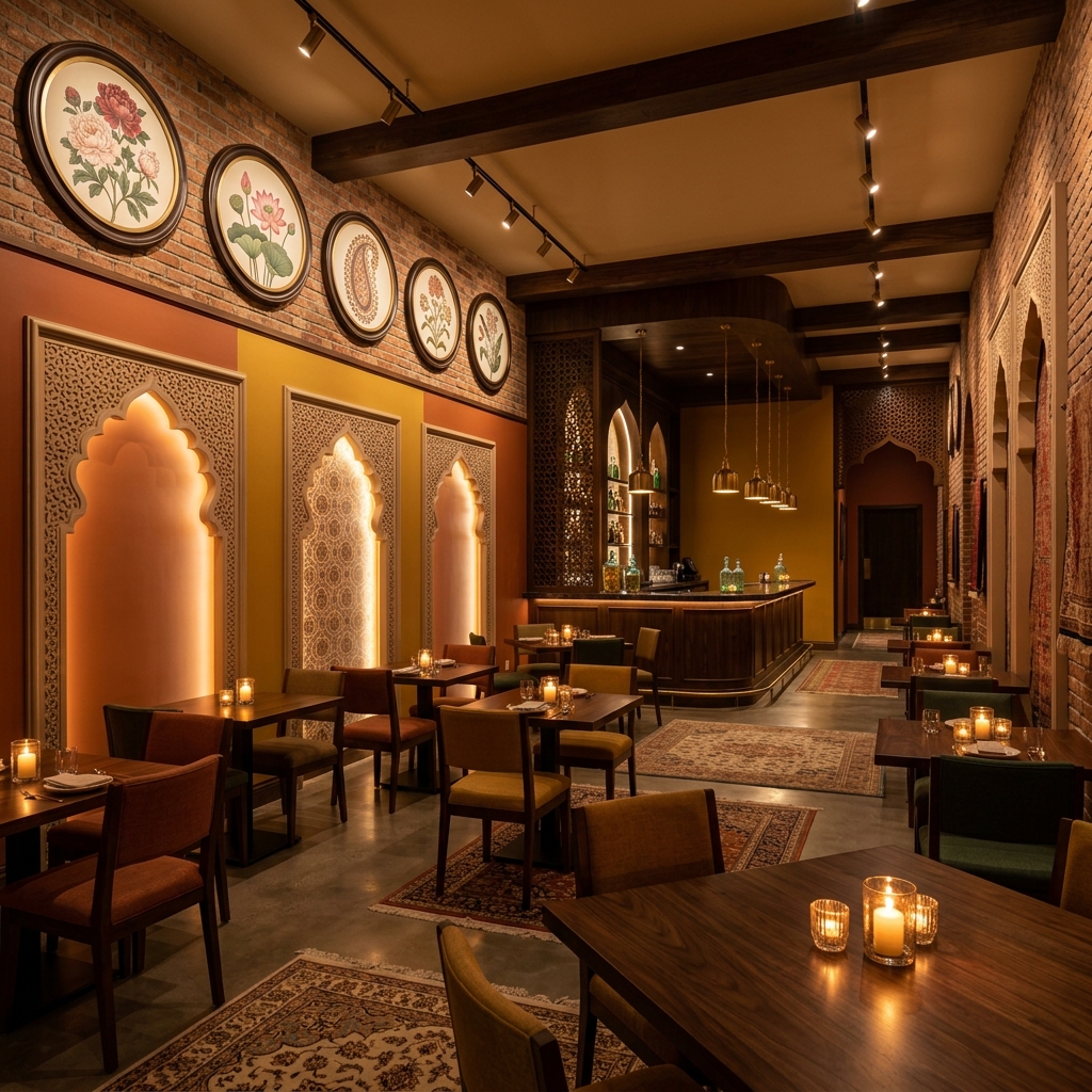 The main dining room