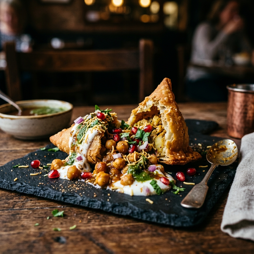 Samosa Chaat